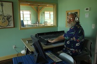 Gene at work in the studio